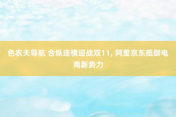 色农夫导航 合纵连横迎战双11， 阿里京东抵御电商新势力